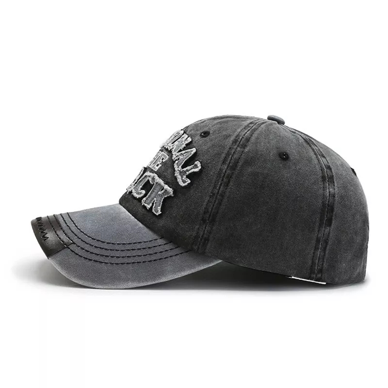 Original Black Siyah Gri Beyzbol Şapka
