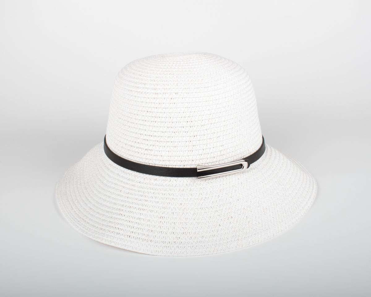 Kadın Beyaz Hasır Şapka BYN27