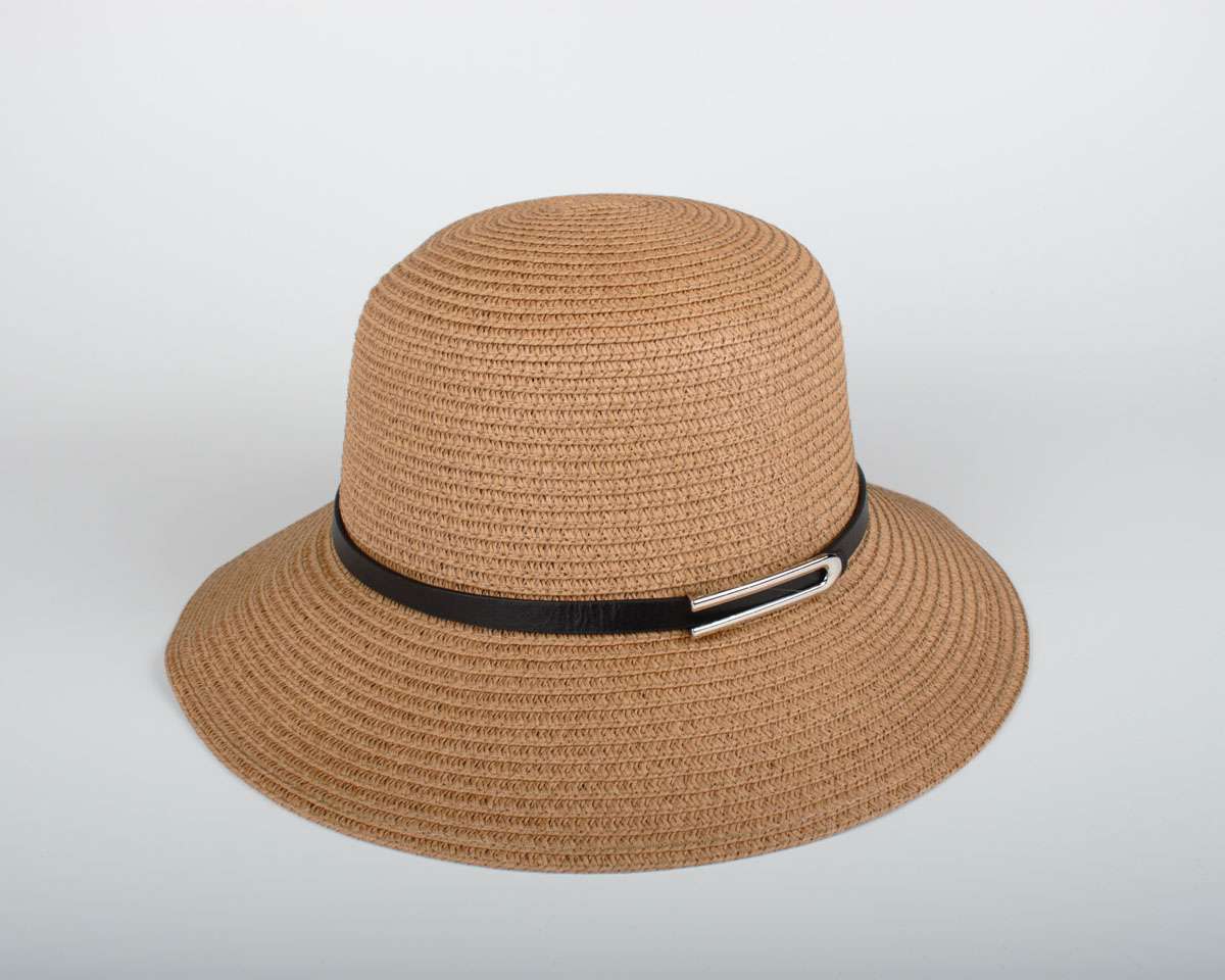 Kadın Kahverengi Hasır Şapka BYN27