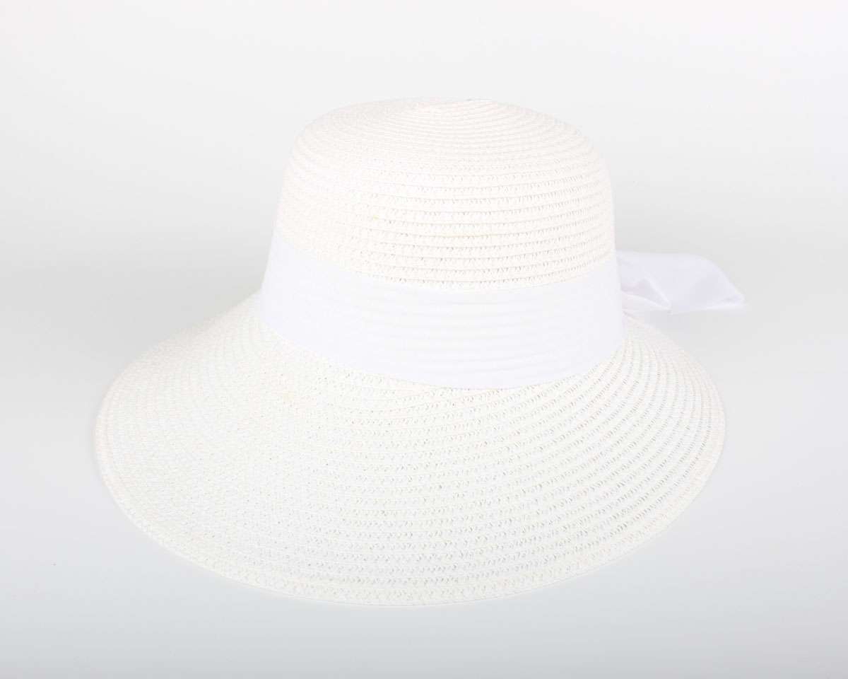 Kadın Beyaz Hasır Şapka BYN33