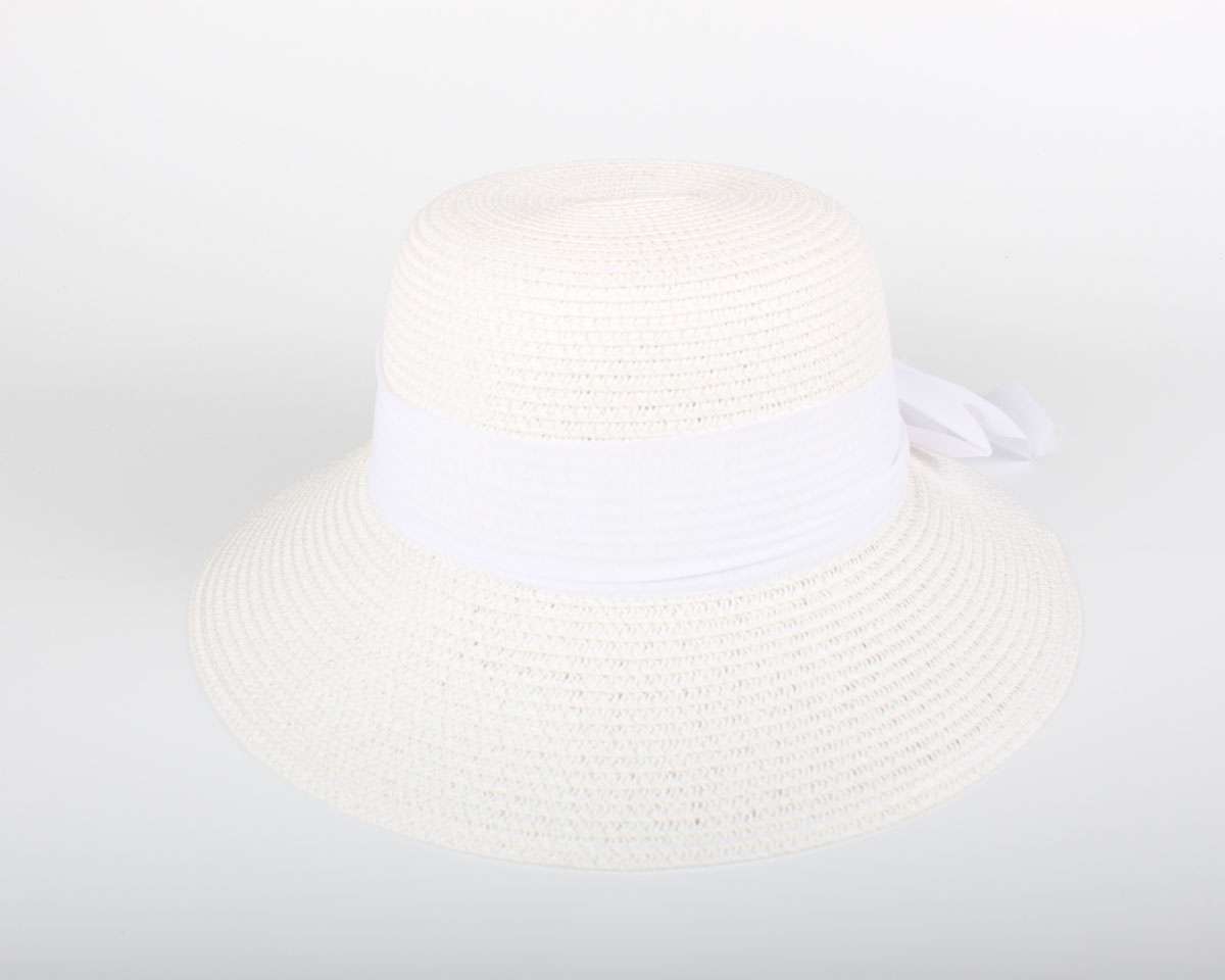 Kadın Beyaz Hasır Şapka BYN35
