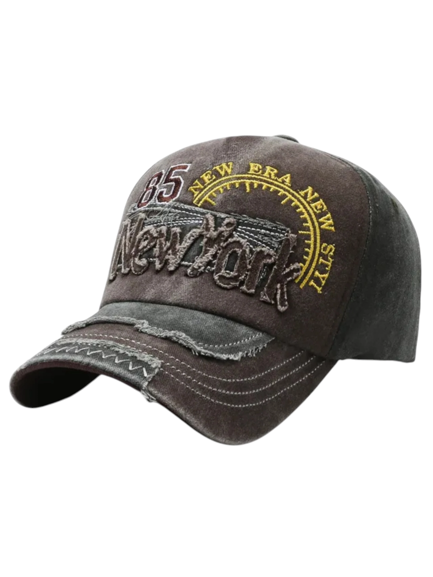Newyork 85 Eskitme Kahverengi Kep Şapka