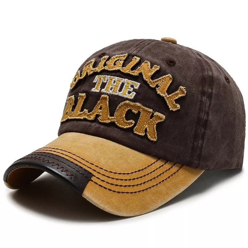 Original Black Kahverengi Beyzbol Şapka