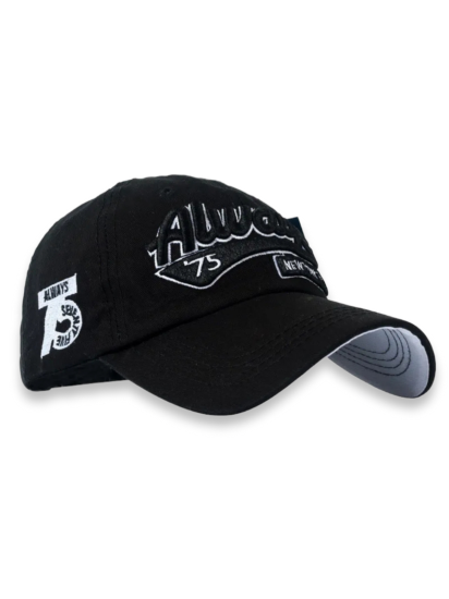 Always Vintage Siyah Beyzbol Şapka