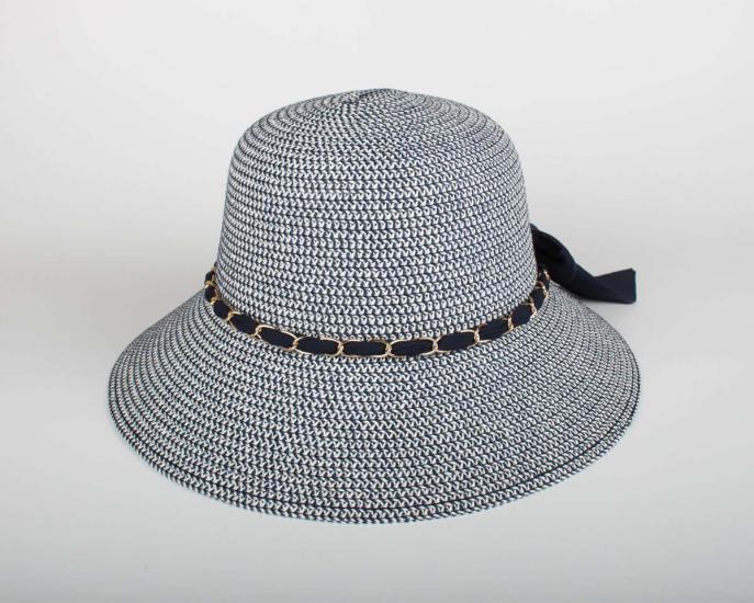 Kadın Lacivert Hasır Şapka BYN18