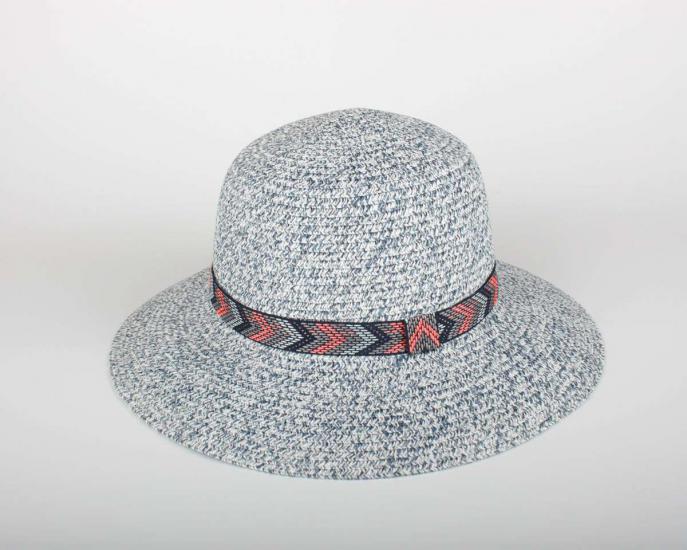 Kadın Lacivert Hasır Şapka BYN23