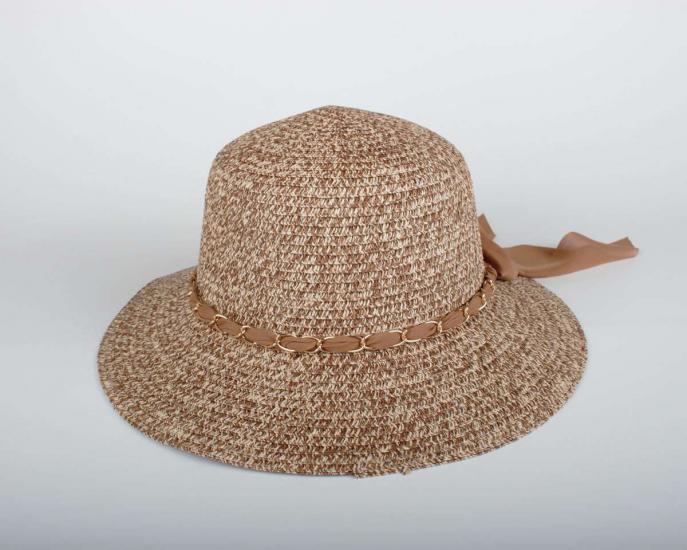 Kadın Kahverengi Hasır Şapka BYN24
