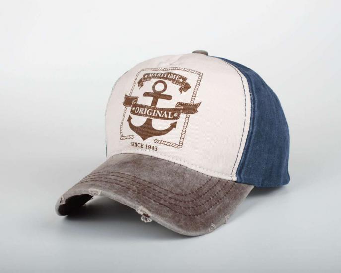 Maritime Kep Şapka Kahverengi