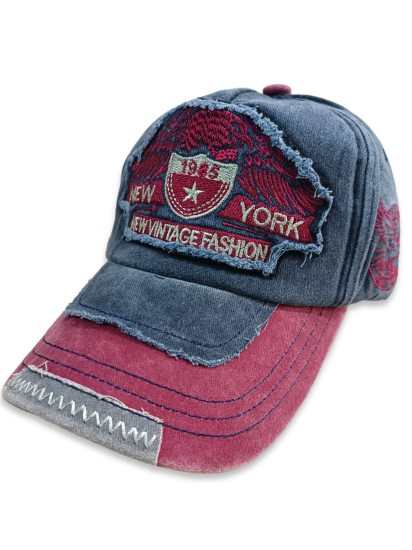 Newyork Vintage Lacivert Beyzbol Şapka