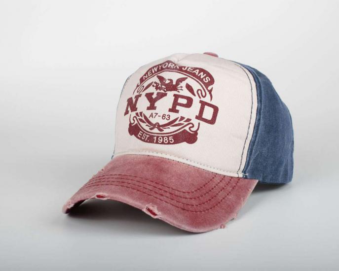 Nypd Kep Şapka Bordo