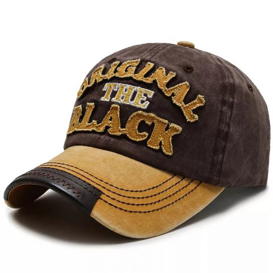 Original Black Kahverengi Beyzbol Şapka