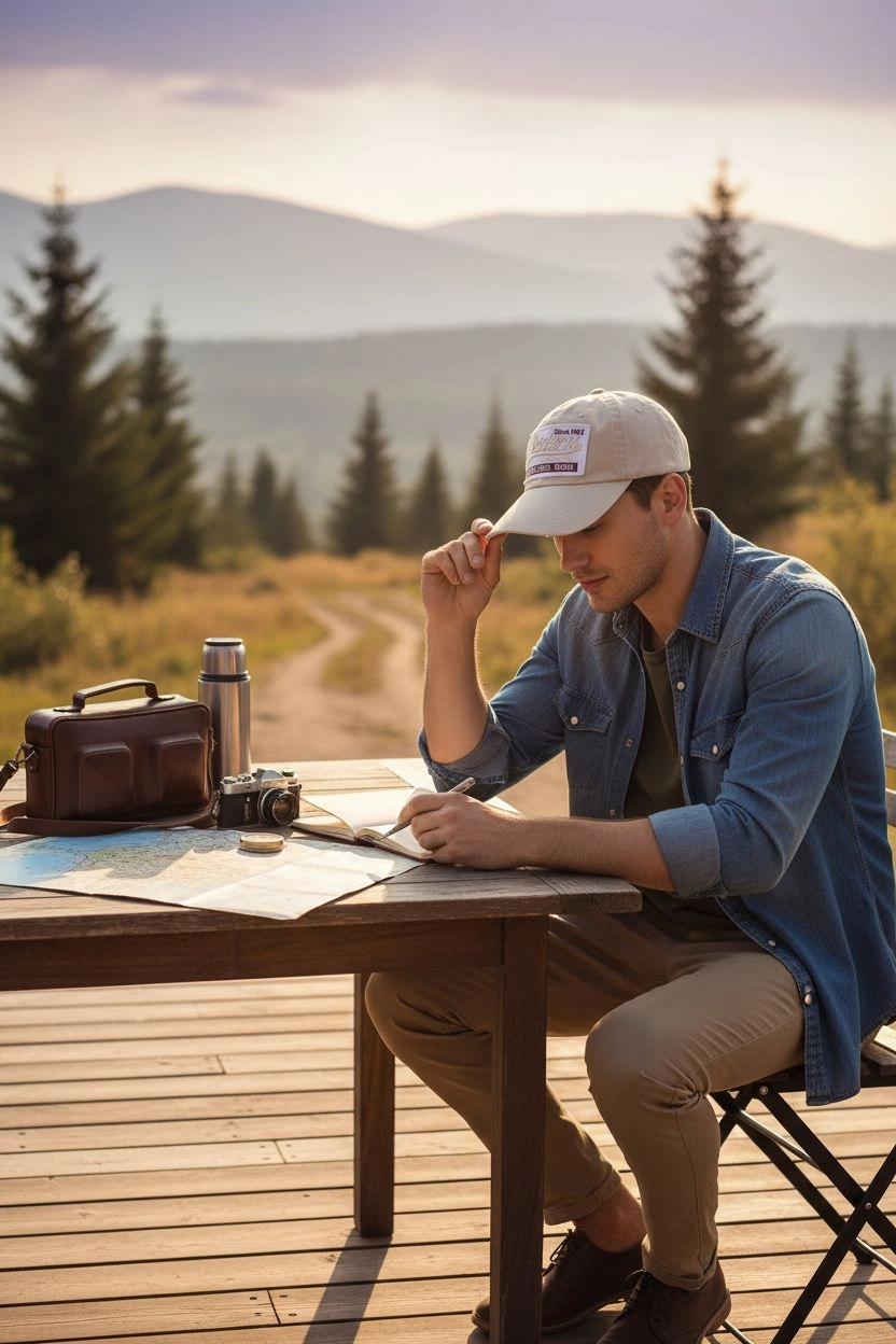 Western Vintage Krem Kep Şapka