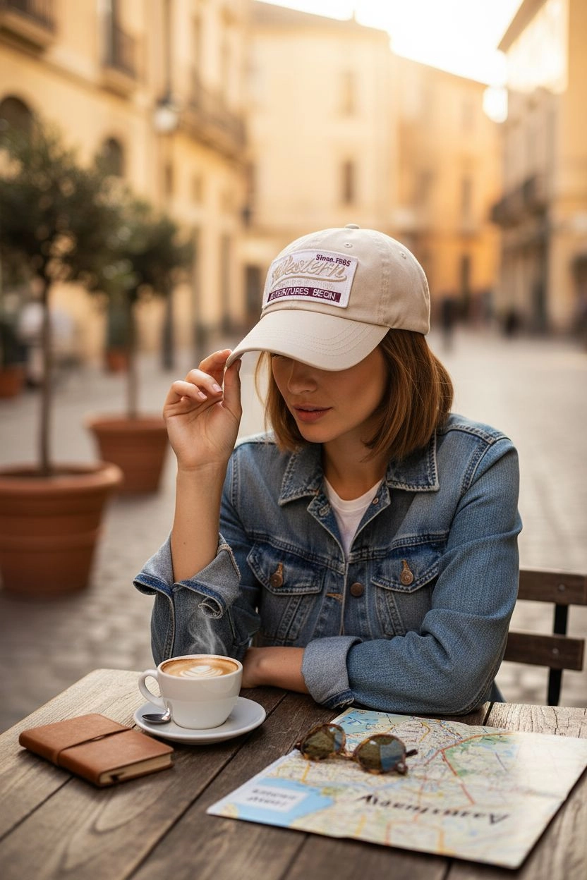 Western Vintage Krem Kep Şapka