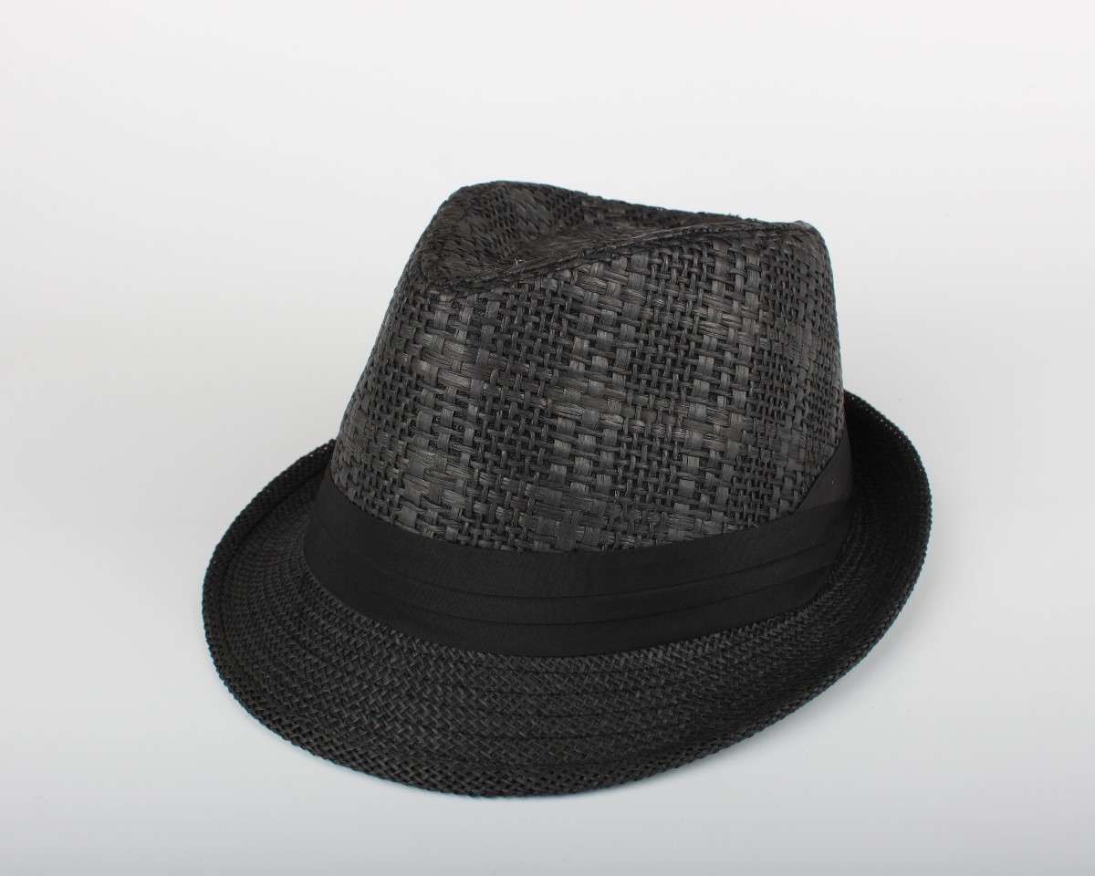 Yazlık Fötr Şapka Siyah